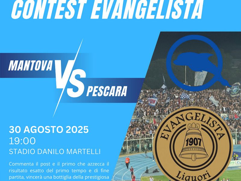 Pescara, pronostici e gusto: torna la sinergia tra forzapescara.com ed EVANGELISTA Liquori, foto 1