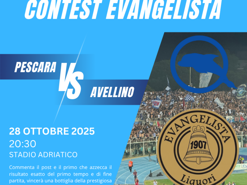 Pescara, pronostici e gusto: torna la sinergia tra forzapescara.com ed EVANGELISTA Liquori, foto 1