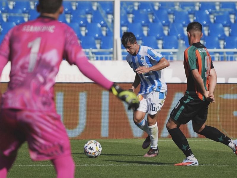 Corazza: ''Contento per il punto e i gol, adesso possiamo lavorare ancora di più'', foto 1