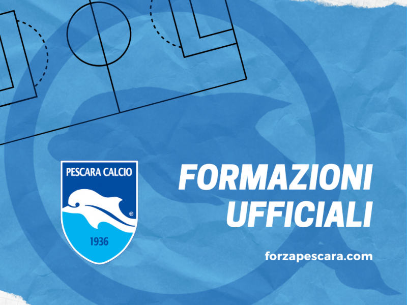 Pescara-Frosinone, FORMAZIONI UFFICIALI, foto 1
