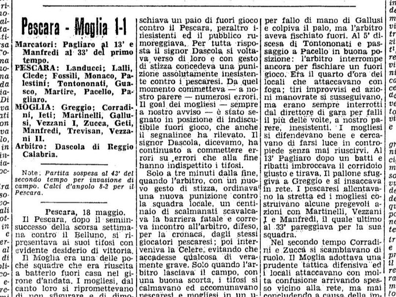 Pescara, una piazza calcistica sempre calda, foto 1