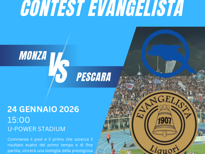 Pescara, pronostici e gusto: torna la sinergia tra forzapescara.com ed EVANGELISTA Liquori, foto 1