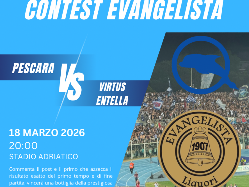 Pescara, pronostici e gusto: torna la sinergia tra forzapescara.com ed EVANGELISTA Liquori, foto 1