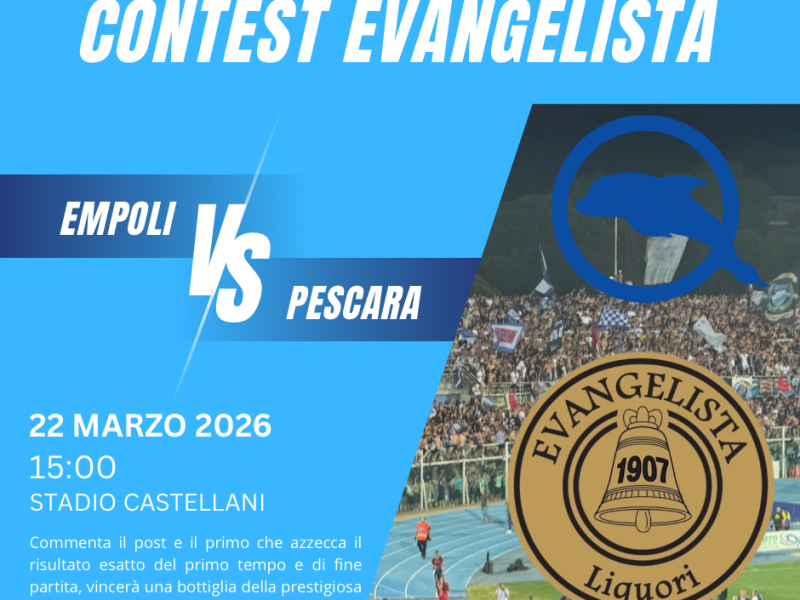 Pescara, pronostici e gusto: torna la sinergia tra forzapescara.com ed EVANGELISTA Liquori, foto 1
