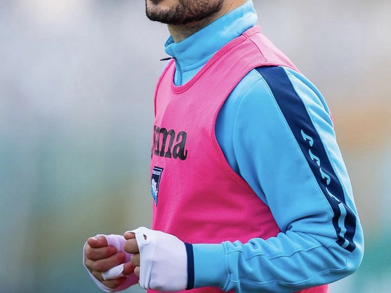 Si allungano i tempi di recupero di Merola, foto 1