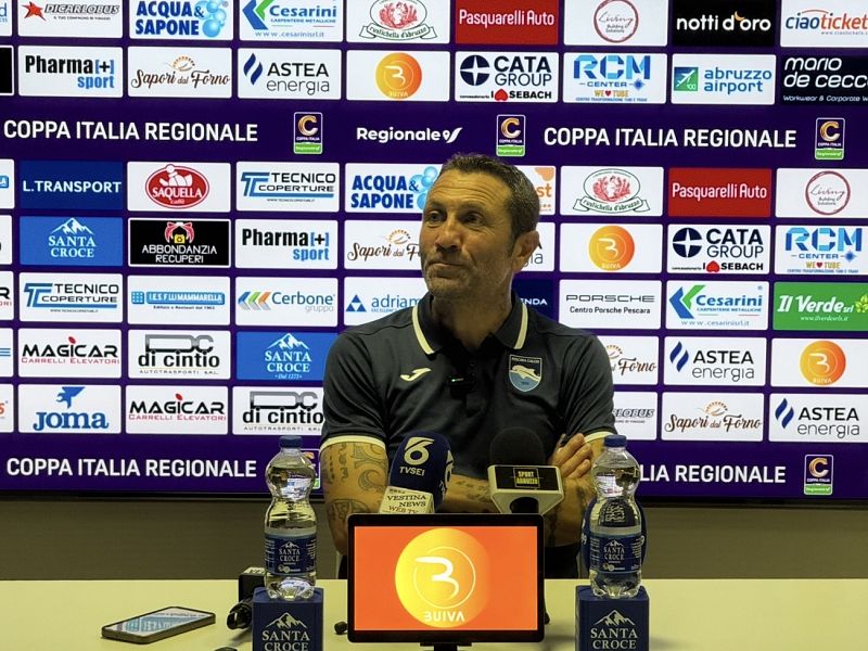 Buscè: ‘’Bisognerà fare un campionato all’altezza della piazza di Pescara’’, foto 1