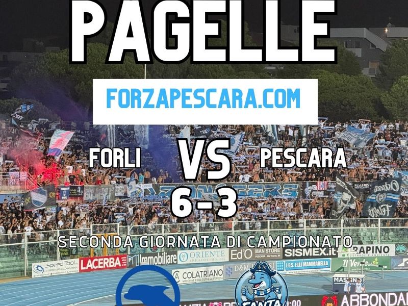 Forlì-Pescara 6-3: le pagelle, foto 1