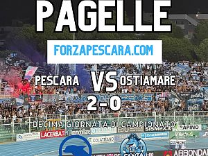 Pescara-Ostiamare 2-0: le pagelle